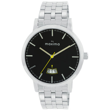 Maxima ATTIVO Men Black Dial Analogue Watch - 67033CMGI